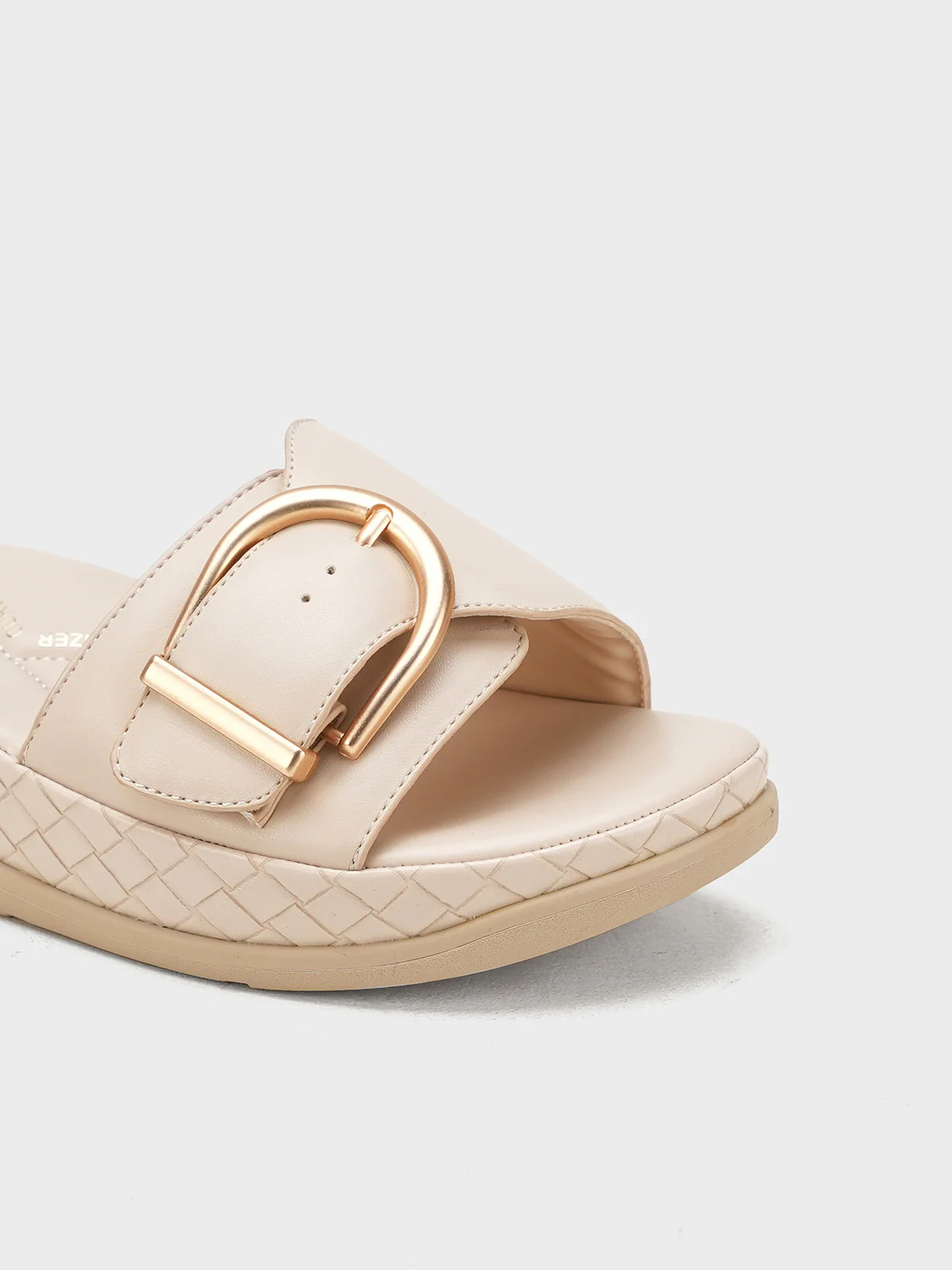 Womens "ELDORIA" Elegant Wedge Slippers - Image 4