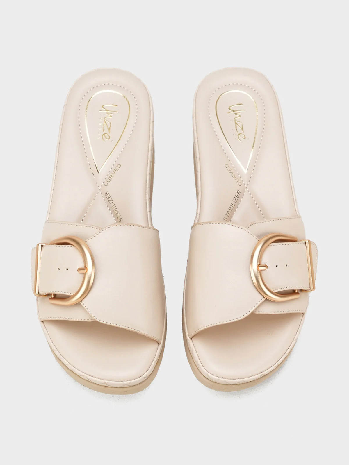 Womens "ELDORIA" Elegant Wedge Slippers - Image 6