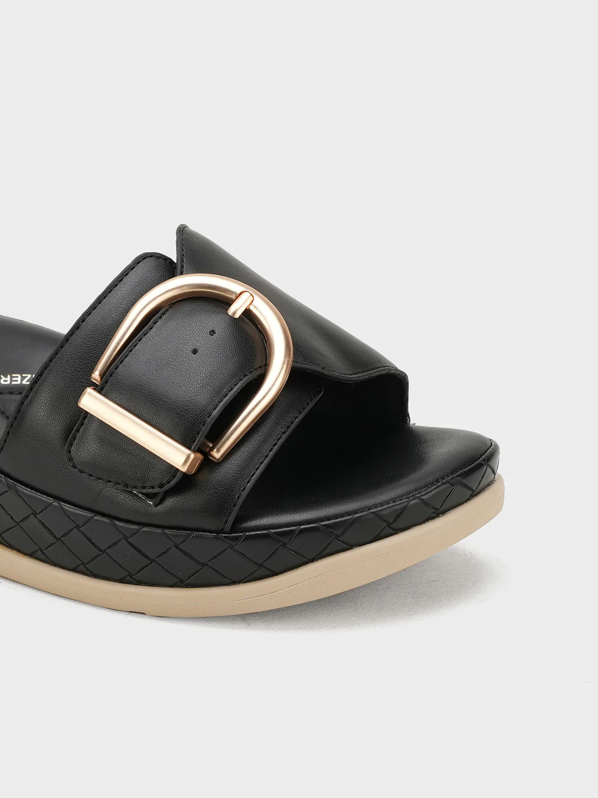 Womens "ELDORIA" Elegant Wedge Slippers - Image 4