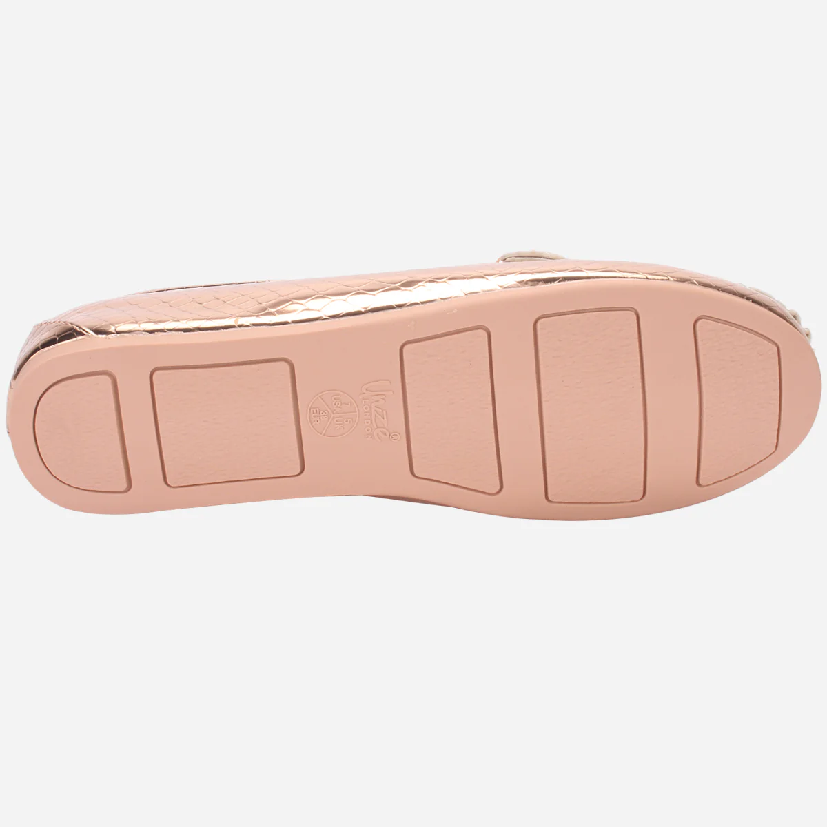 Womens "ELENA" Wedge Comfy Slide In Moccasins - Image 5
