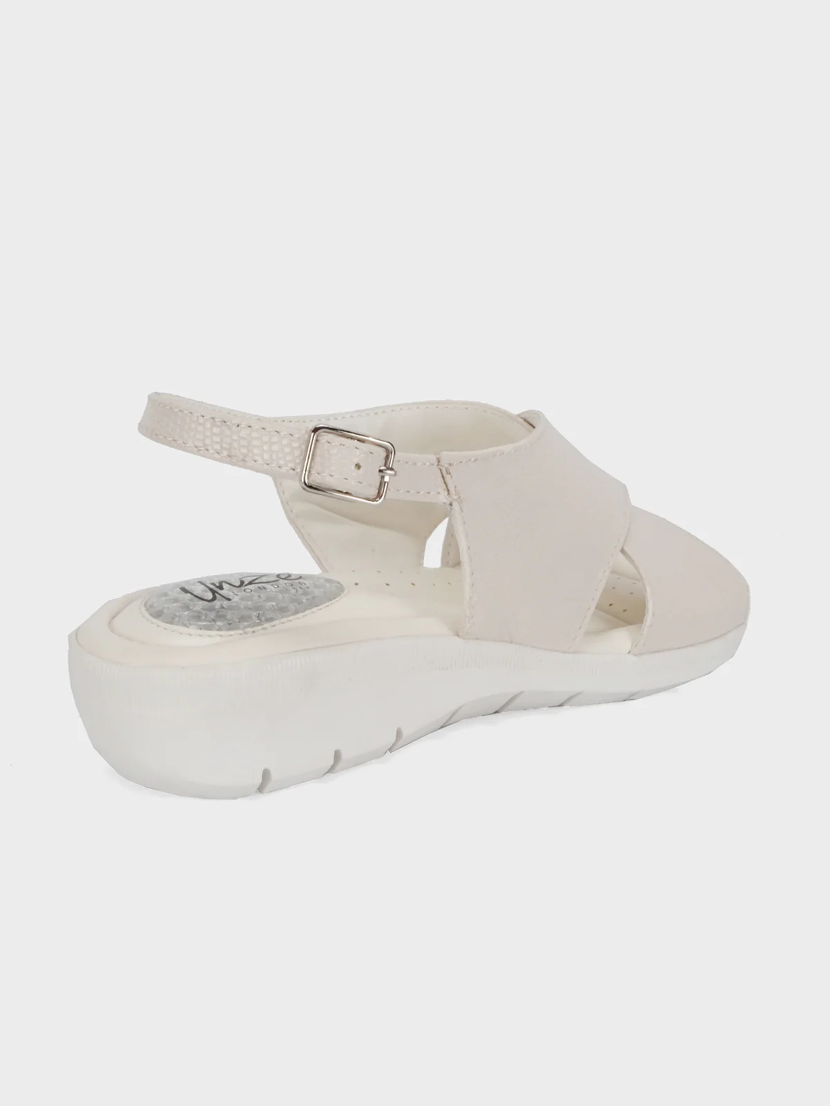 Women's "ELENA" Wide Strap Open Toe Sandals - Image 3