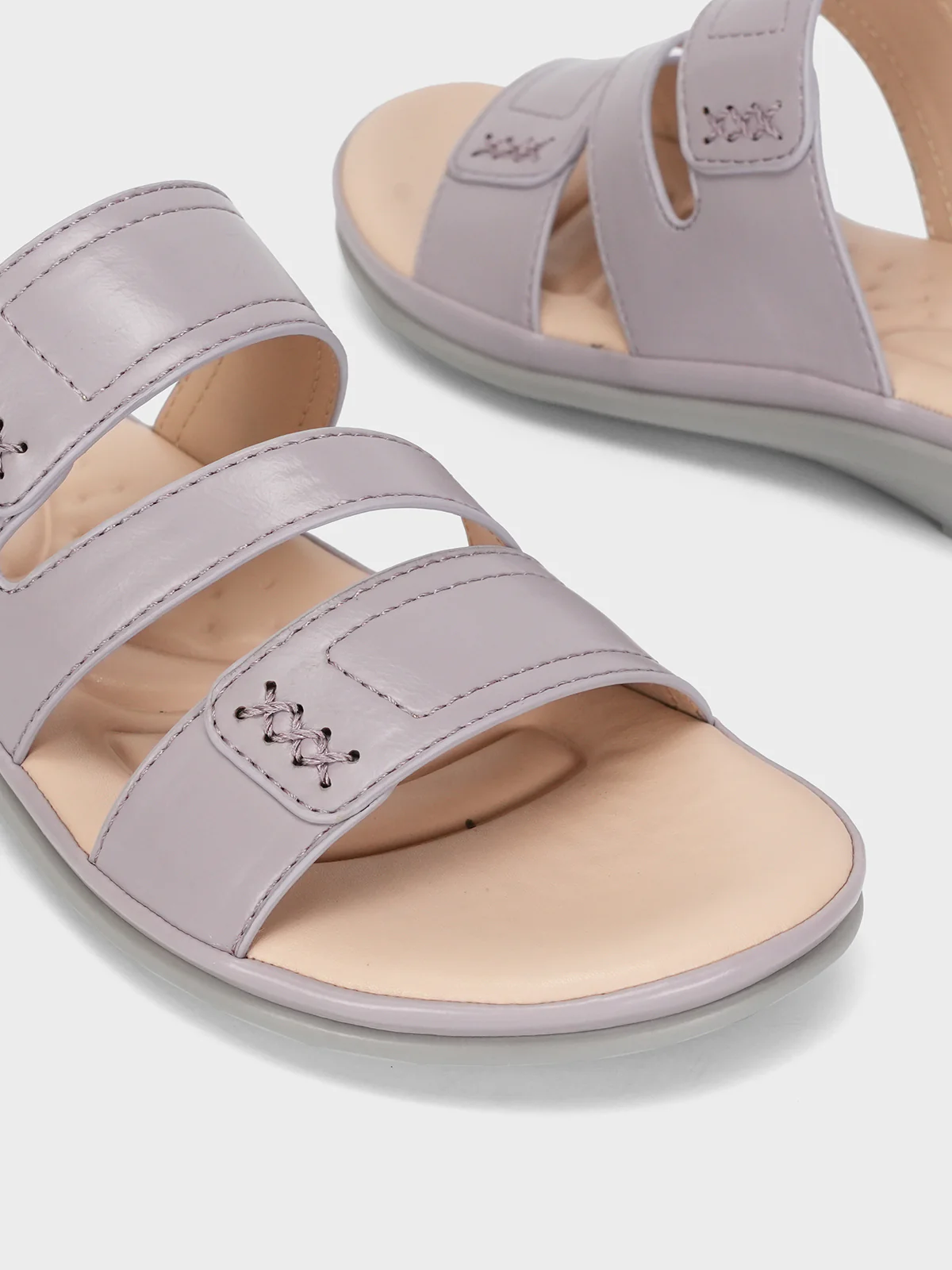 Women's "EMANI" Casual Open Toe Slippers - Image 4
