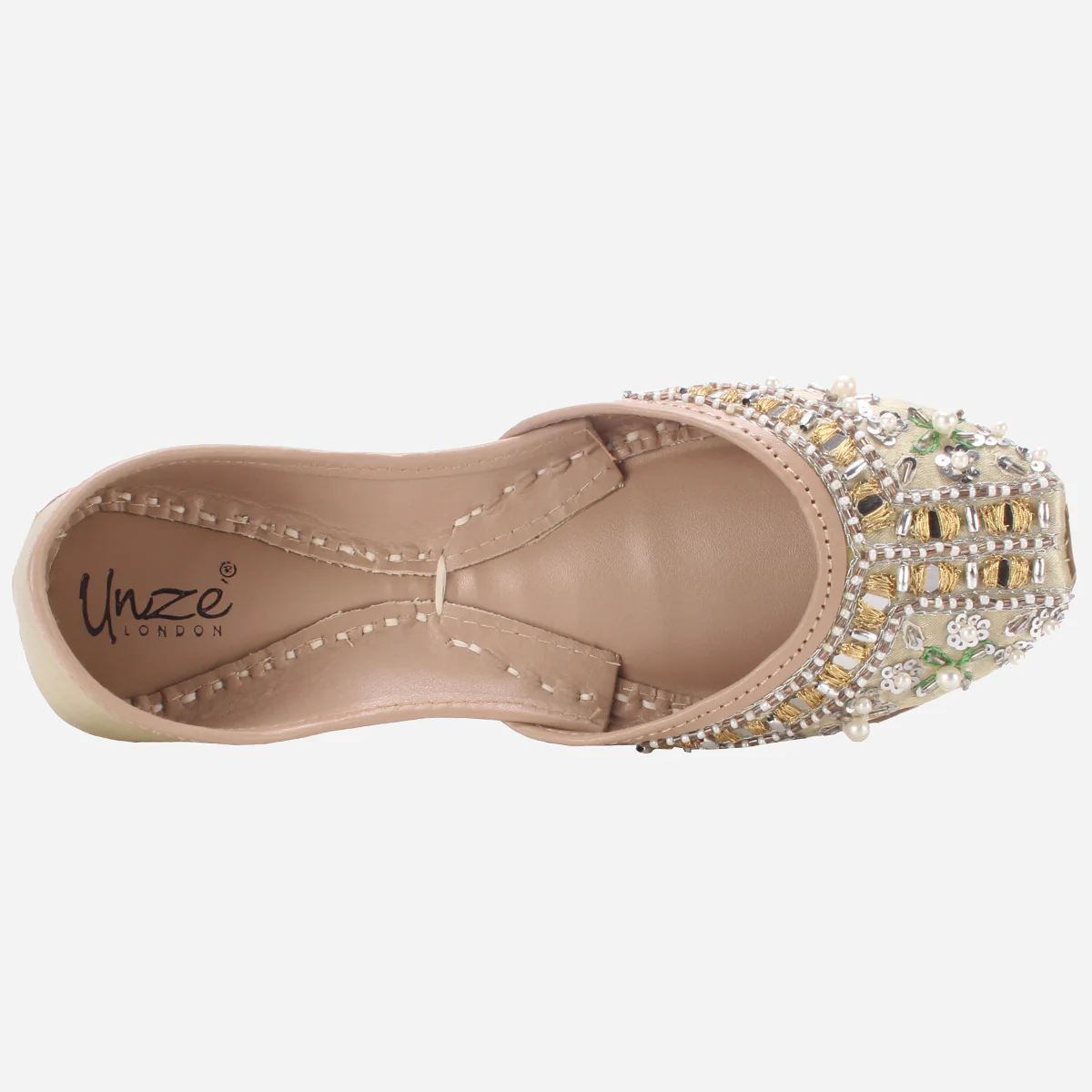 Women's "EMELDA" Embellished Stylish Khussa - Image 4