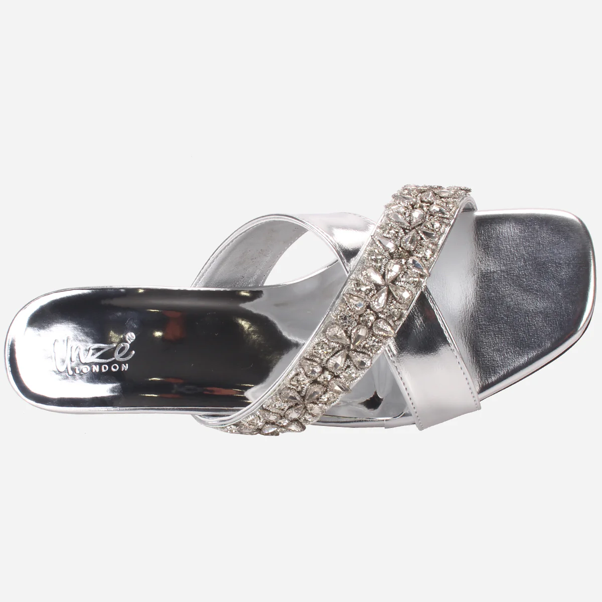 Women's "EMMET" Embellished Slip-on Wedding Party Sandals - Image 4