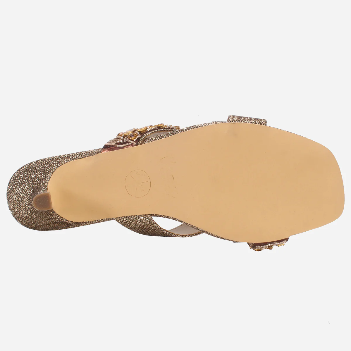 Women's "EMMET" Embellished Slip-on Wedding Party Sandals - Image 5