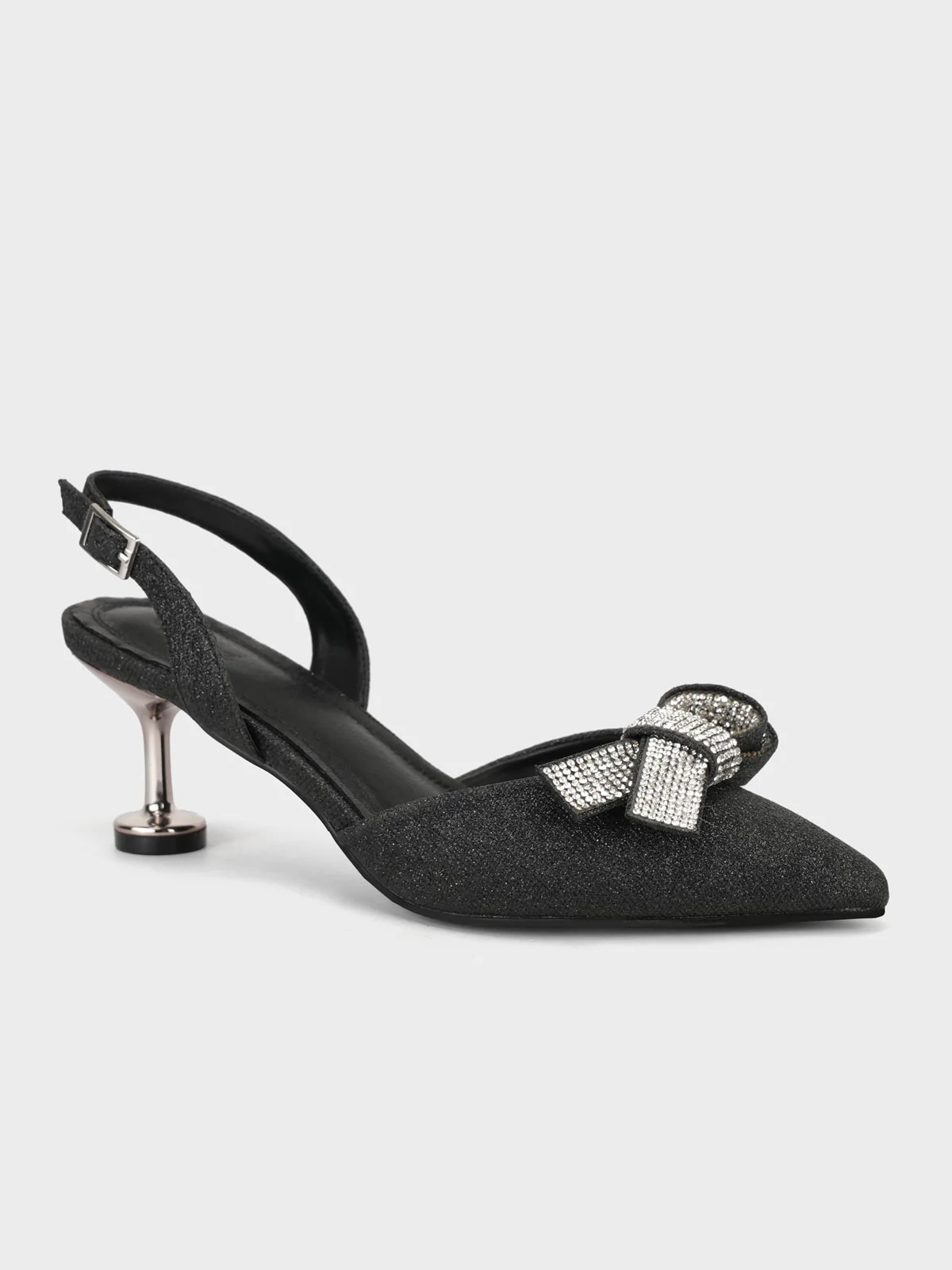 Womens "ENKAI" Pointy Toe Back Strap Sandals - Image 2