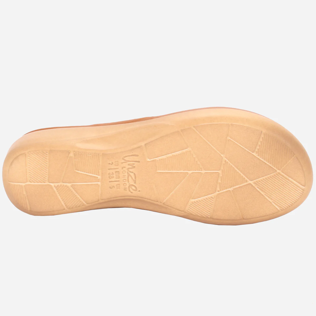 Womens "ERINE" Open Toe Comfy Everyday Wedge Slipper - Image 5