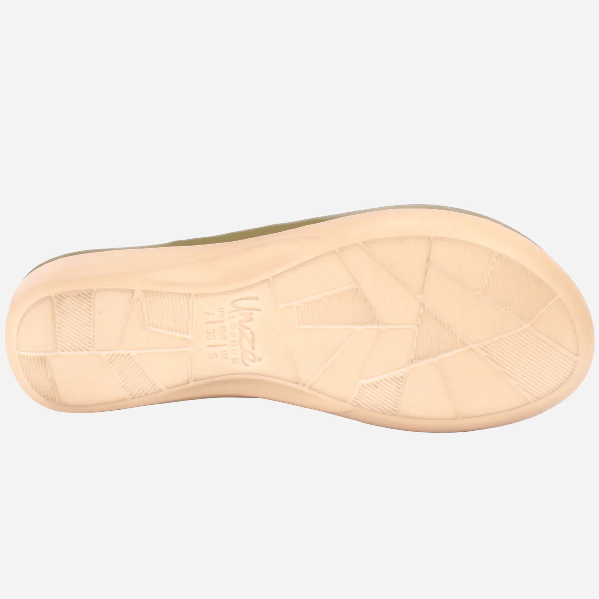 Womens "ERINE" Open Toe Comfy Everyday Wedge Slipper - Image 5