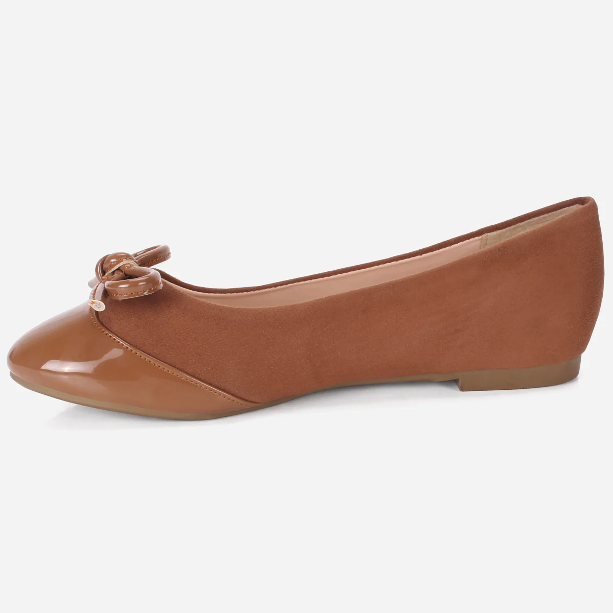 Womens "ERMEN" Rounded Toe Flat Shoes - Image 3