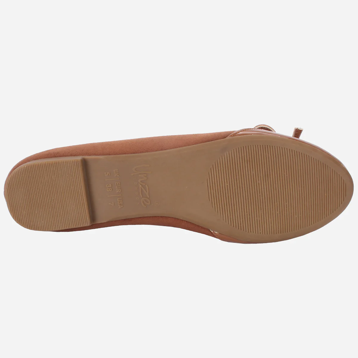 Womens "ERMEN" Rounded Toe Flat Shoes - Image 5