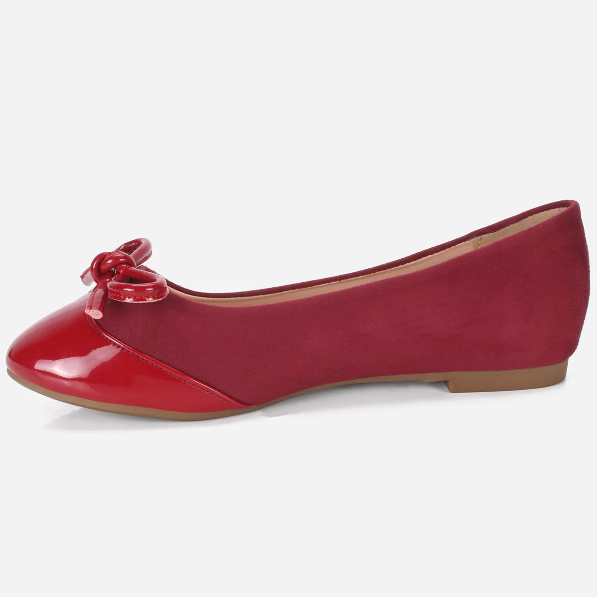 Womens "ERMEN" Rounded Toe Flat Shoes - Image 3