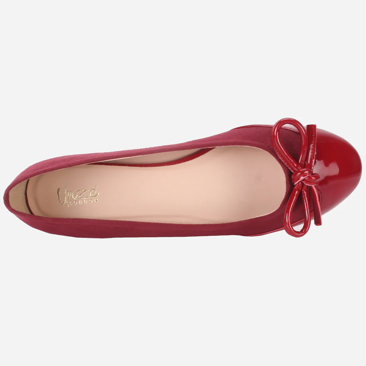 Womens "ERMEN" Rounded Toe Flat Shoes - Image 4