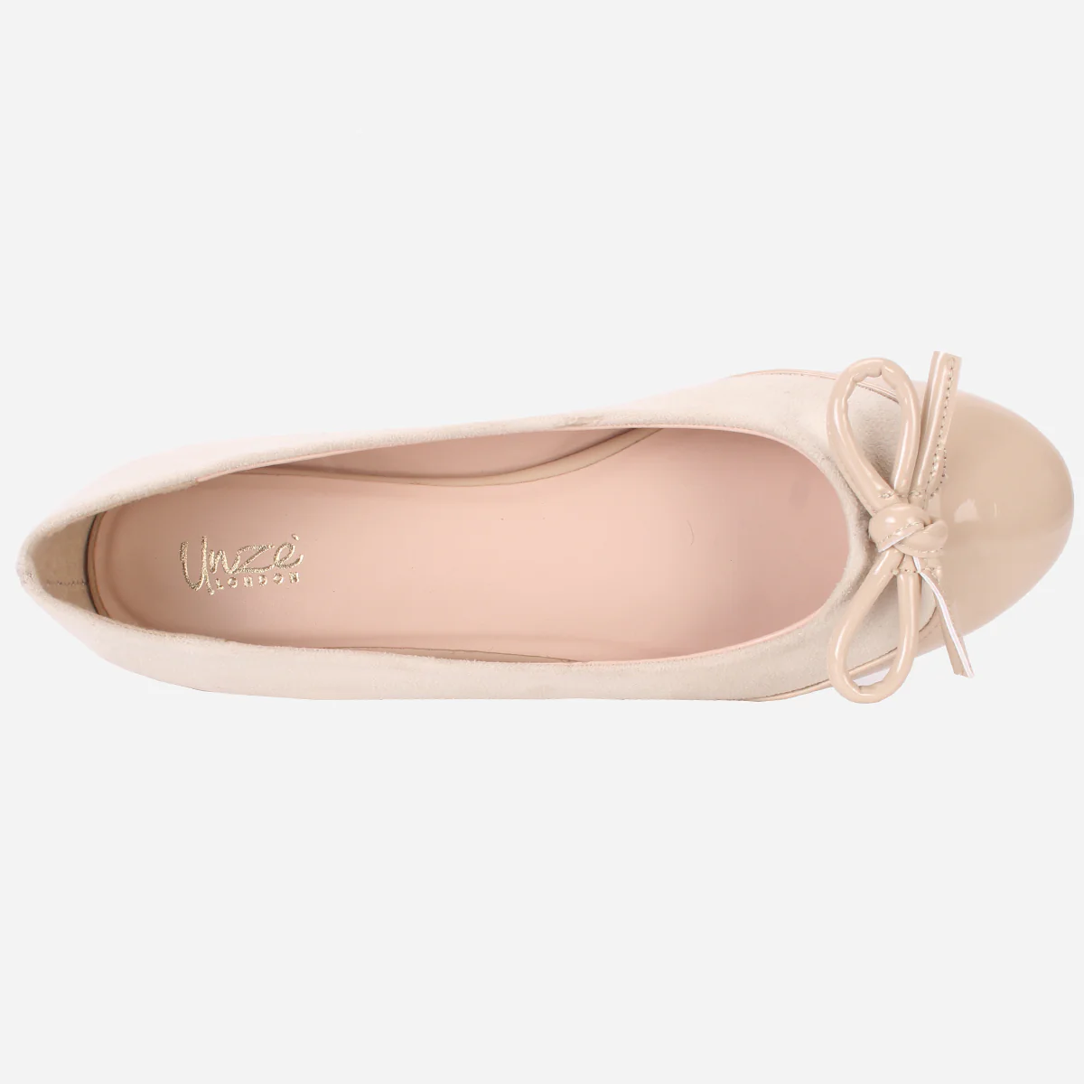 Womens "ERMEN" Rounded Toe Flat Shoes - Image 4