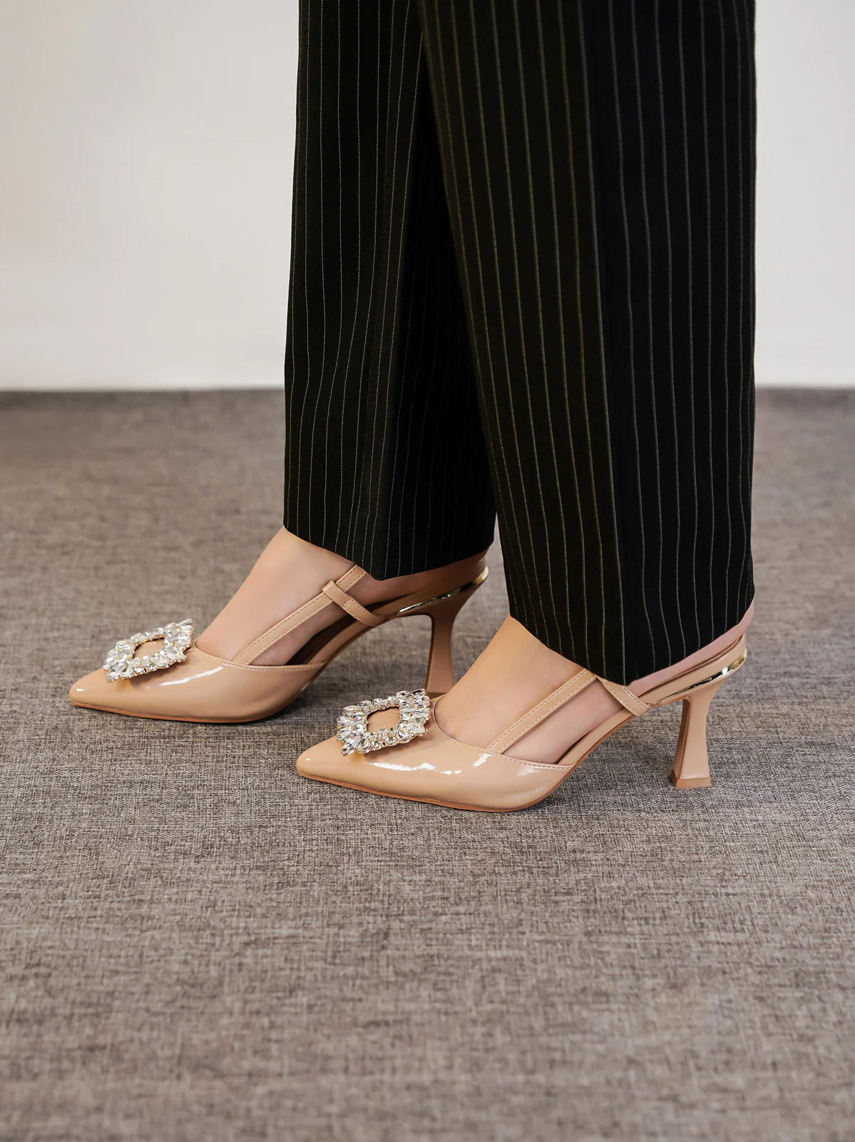 Womens "ERMINA" Fancy Pointed Sandals - Image 6