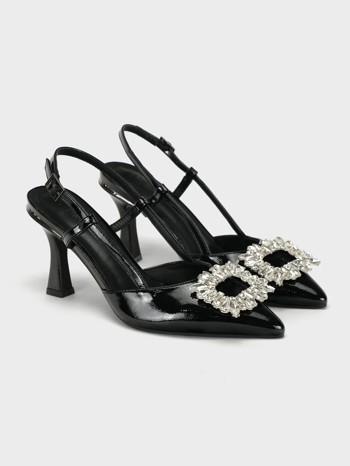 Womens "ERMINA" Fancy Pointed Sandals - Image 2