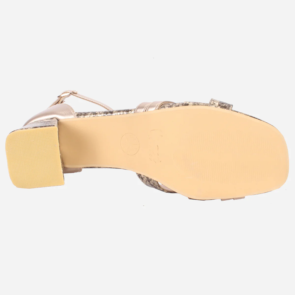 Womens "ESTEIA" Block Heeled Summer Sandals - Image 5