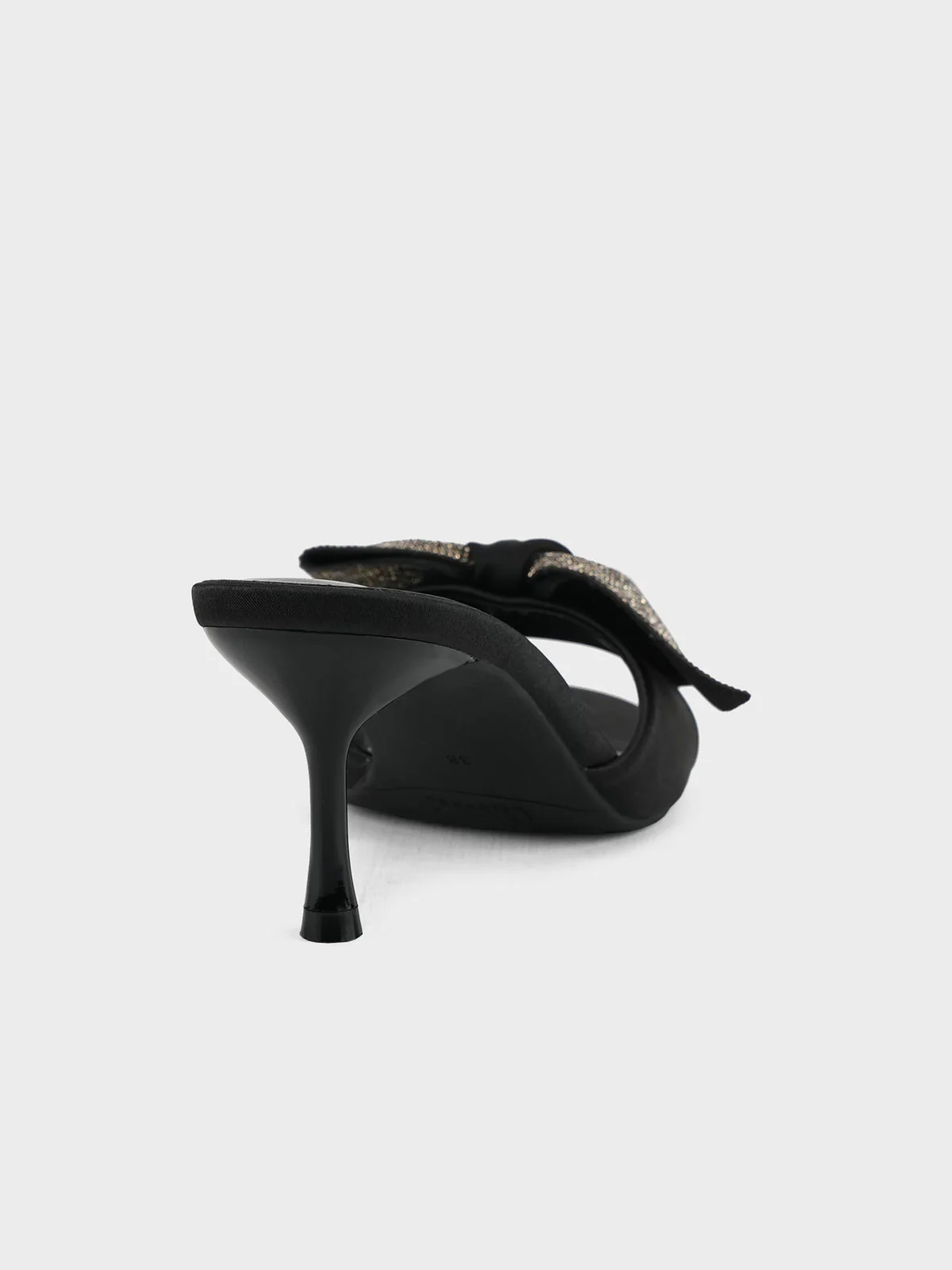 Womens "EUODIA" Shimmery Decorated Sandals - Image 5