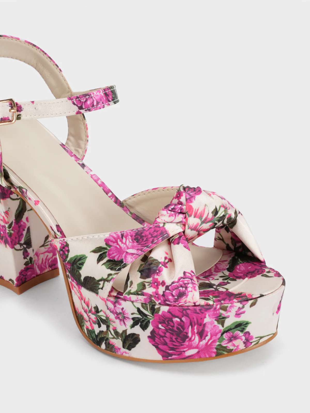 Women's "FASHA" Platform Block Heel Sandals - Image 4