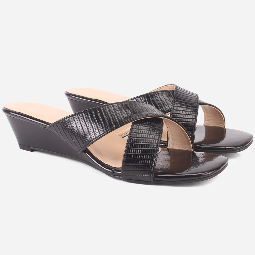 Women's "FEFA" Cross Over Comfy Everyday Slippers - Image 2
