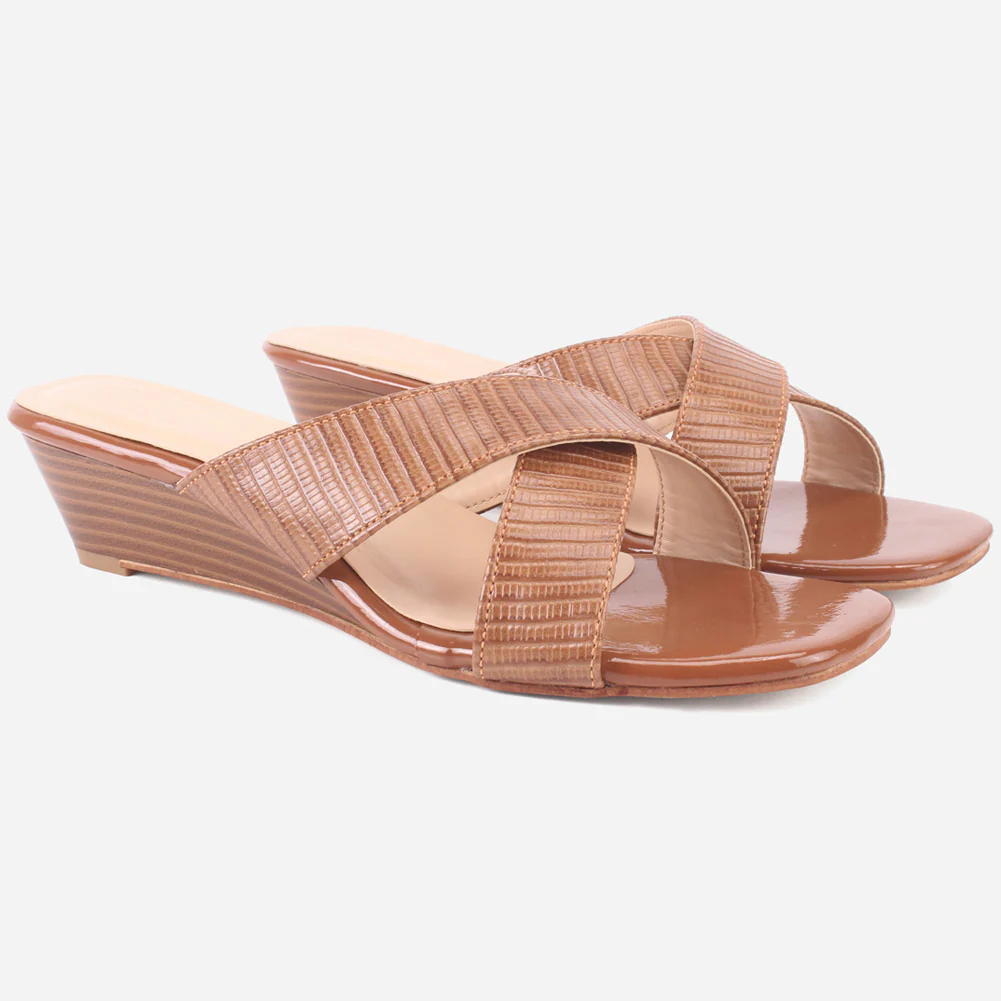Women's "FEFA" Cross Over Comfy Everyday Slippers - Image 2