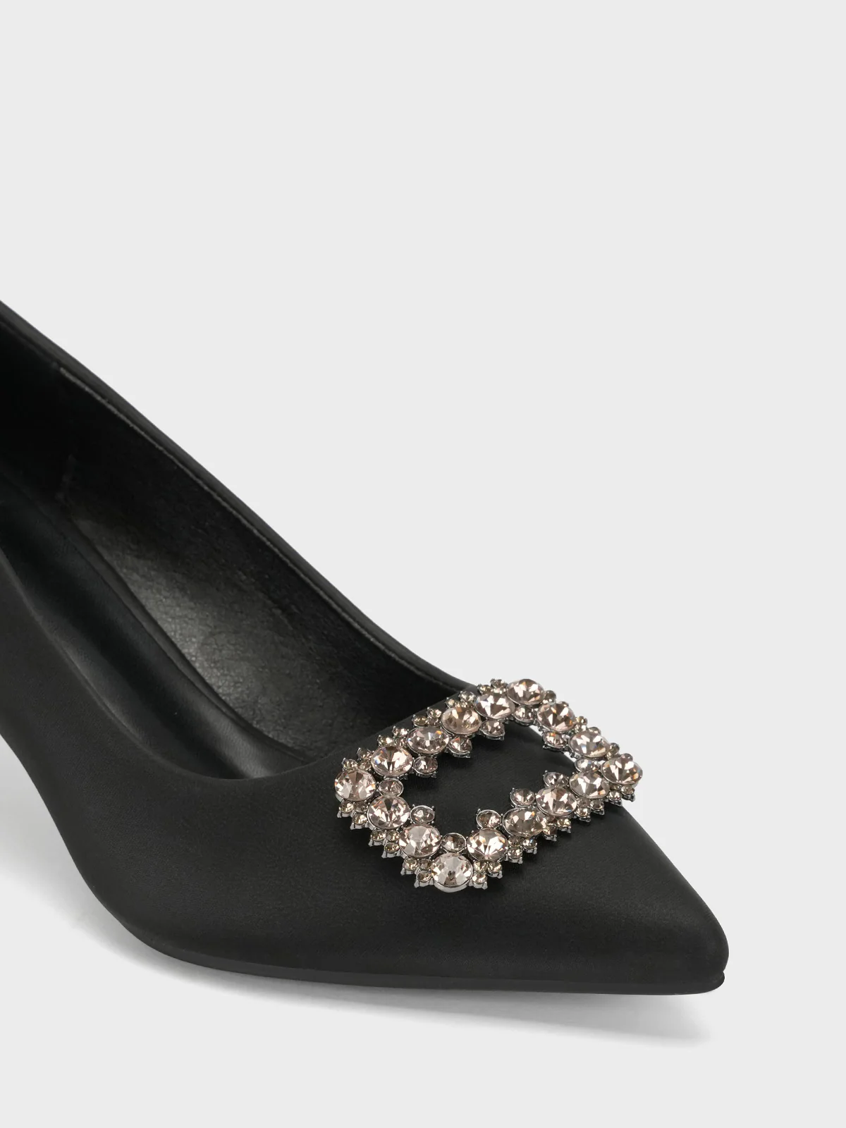 Womens "FENUKU" Diamante Brooch Courts - Image 4