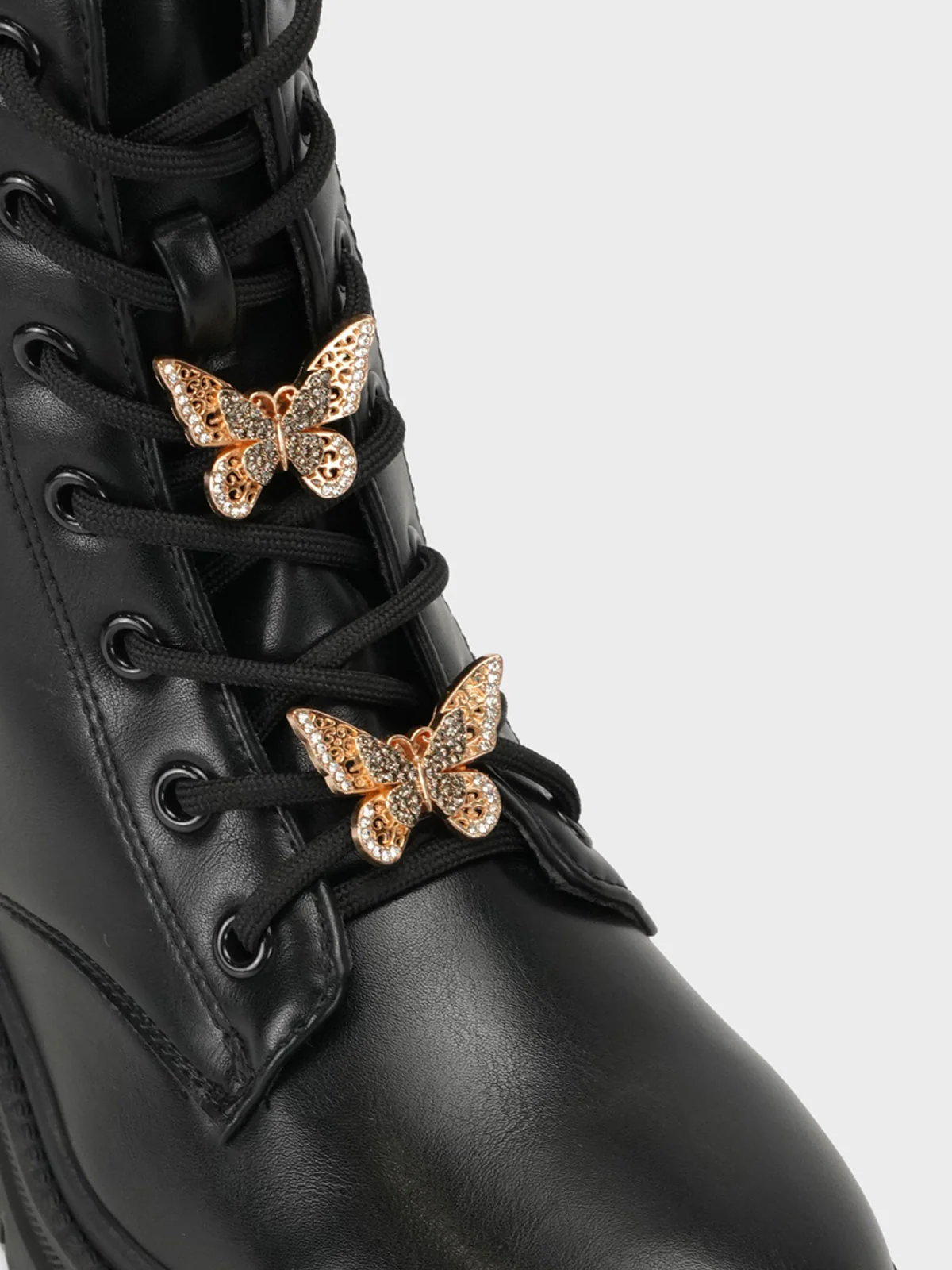 Women's "FENYANG" Butterfly Accented Boots - Image 4