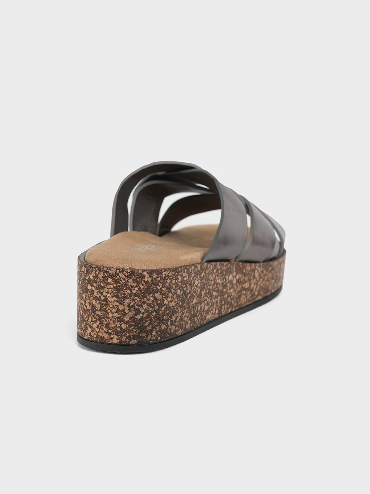 Womens "FINOLA" Open Toe Casual Slippers - Image 3
