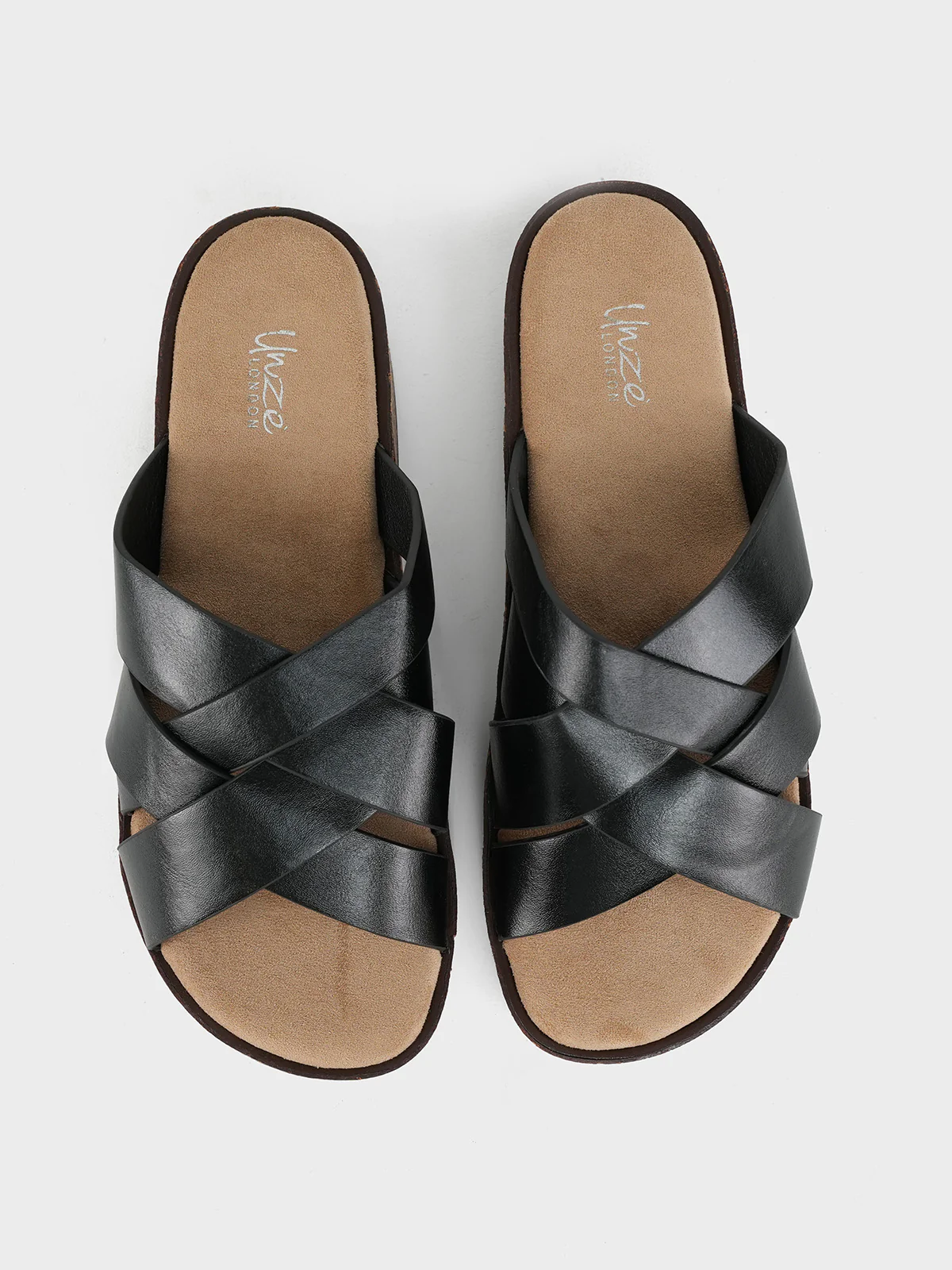 Womens "FINOLA" Open Toe Casual Slippers - Image 5