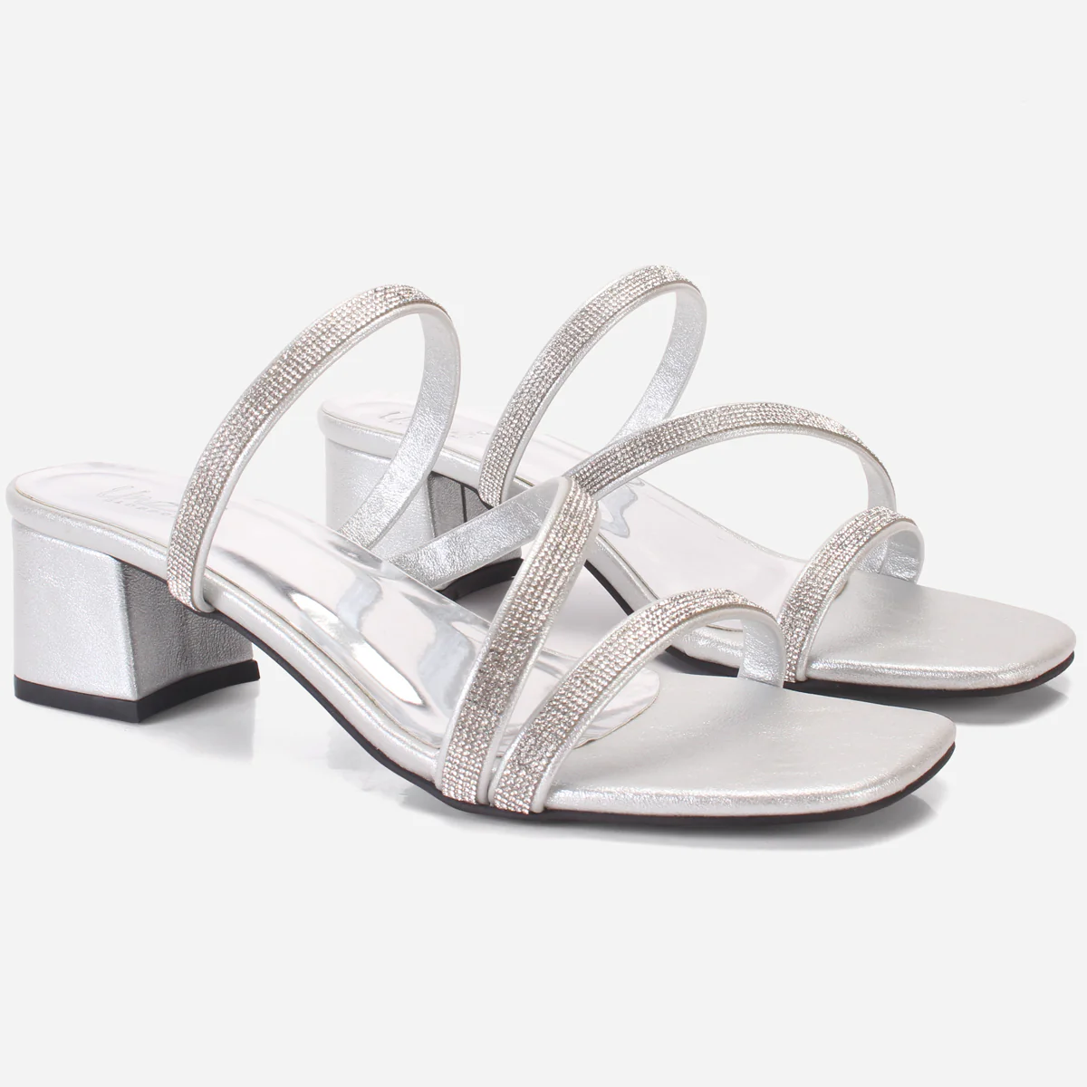Women's "FLORIDA" Crystals Adorns Party Sandals - Image 2