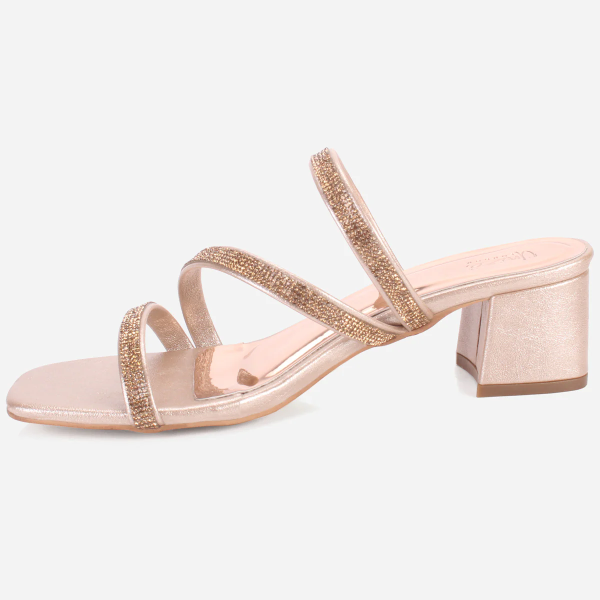 Women's "FLORIDA" Crystals Adorns Party Sandals - Image 3