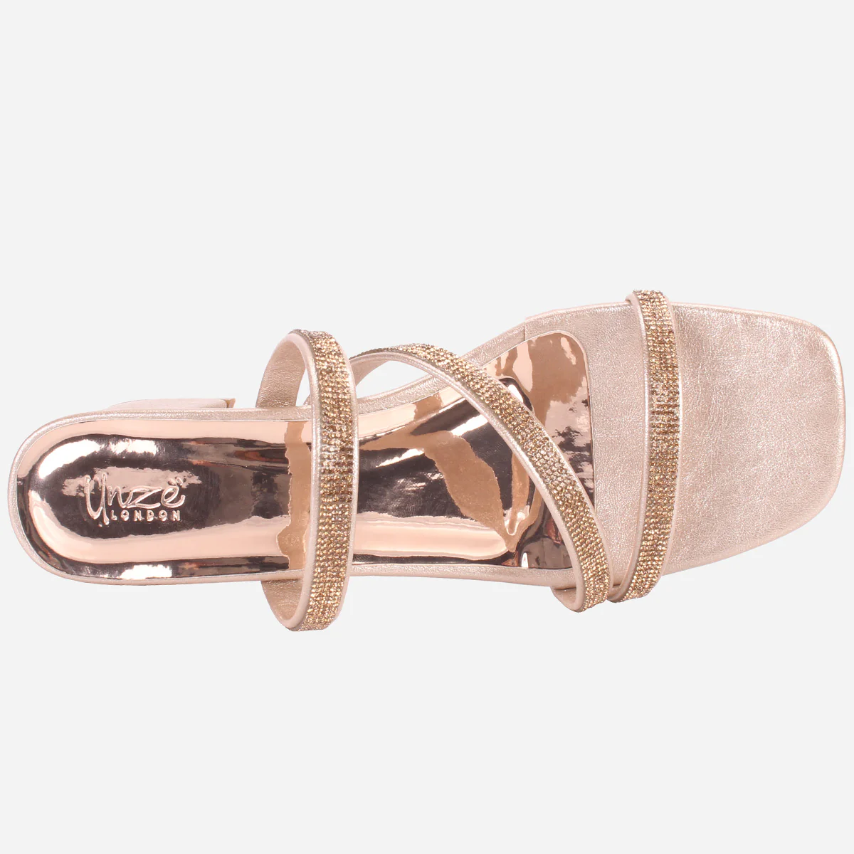 Women's "FLORIDA" Crystals Adorns Party Sandals - Image 4