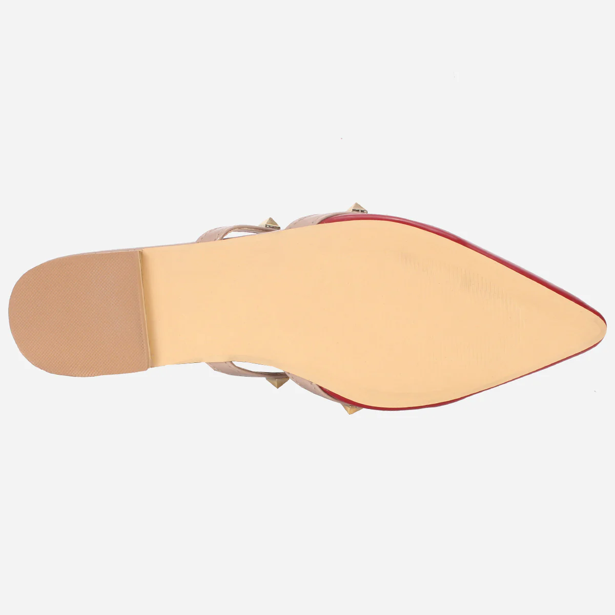 Womens "FRIDA" Adorned Pointed Slide In Slipper - Image 5