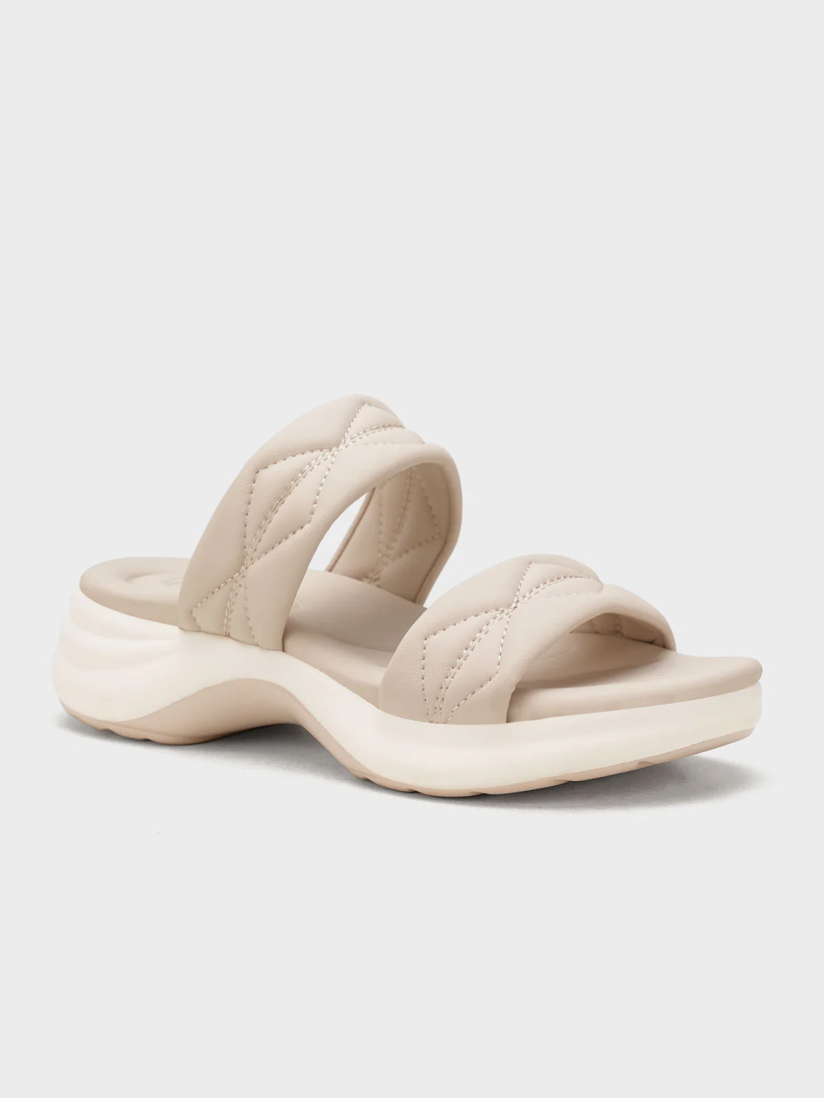 Womens "FUENTA" Soft Slip On Slippers