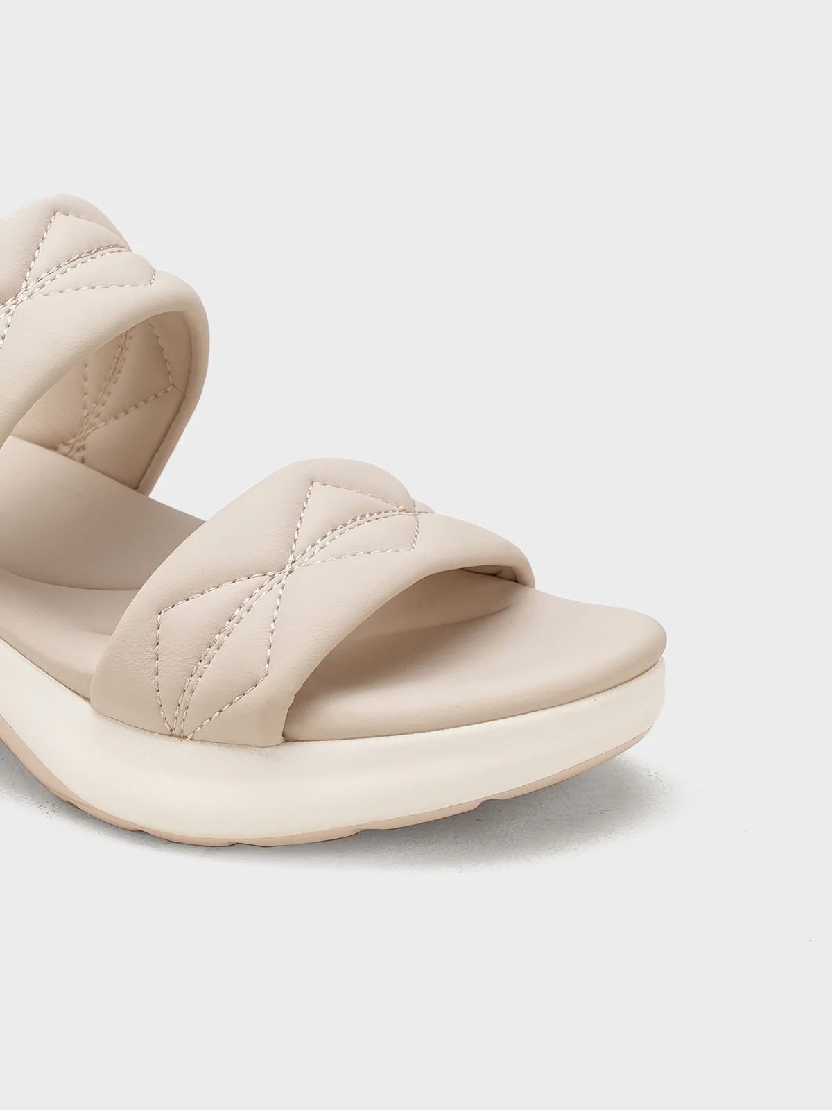 Womens "FUENTA" Soft Slip On Slippers - Image 4