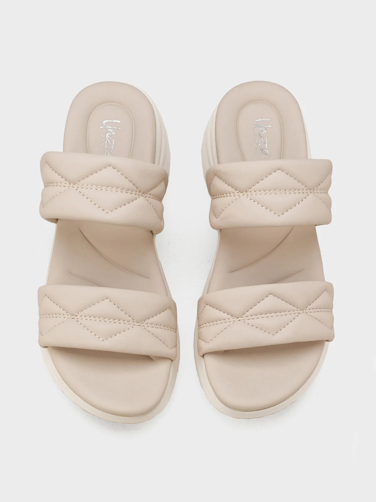 Womens "FUENTA" Soft Slip On Slippers - Image 6