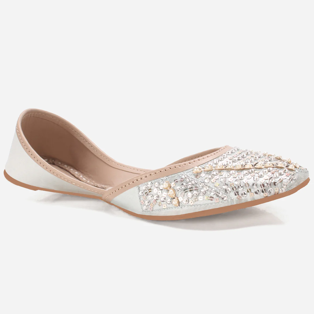 Women's "GAINILL" Embellished Flat Khussa