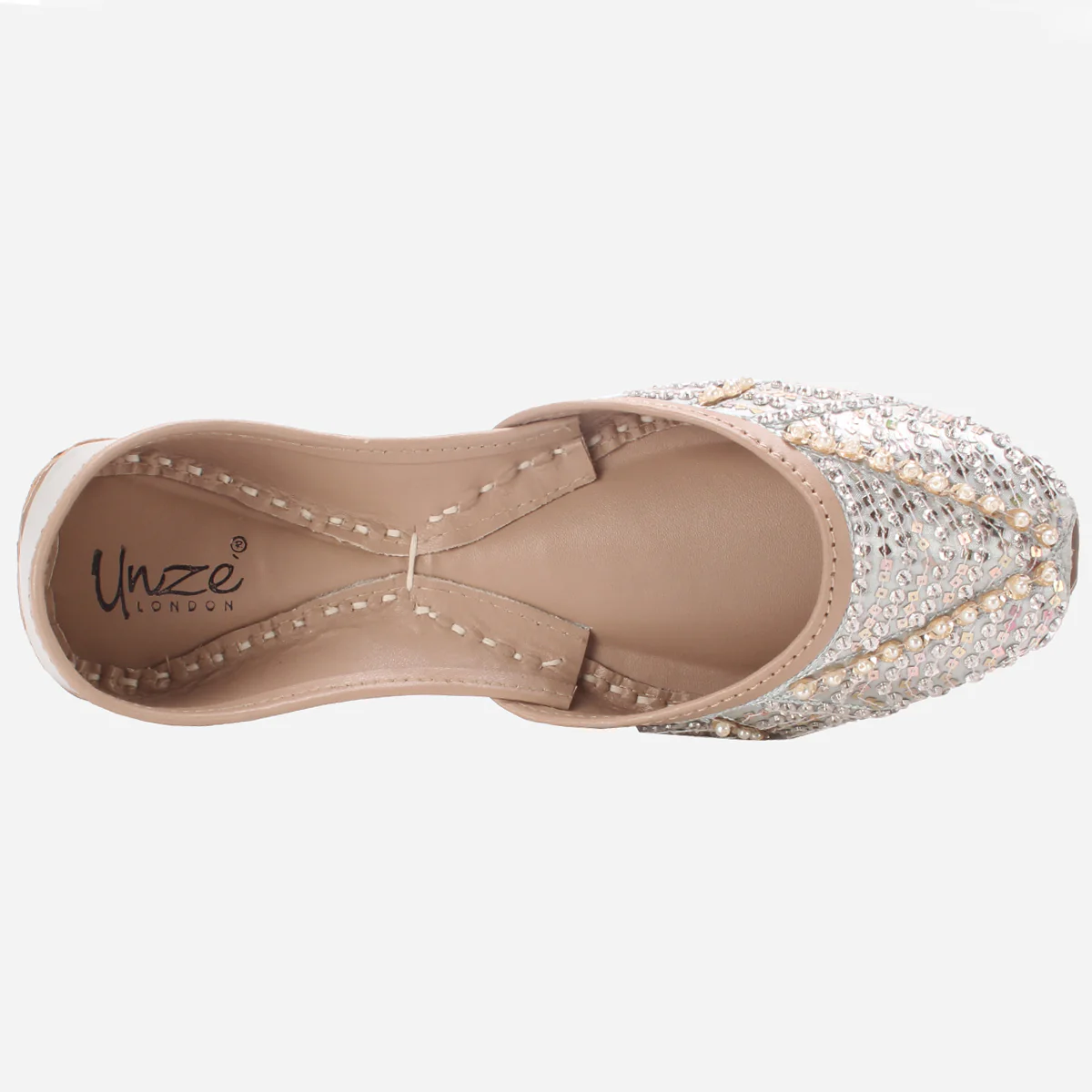 Women's "GAINILL" Embellished Flat Khussa - Image 4