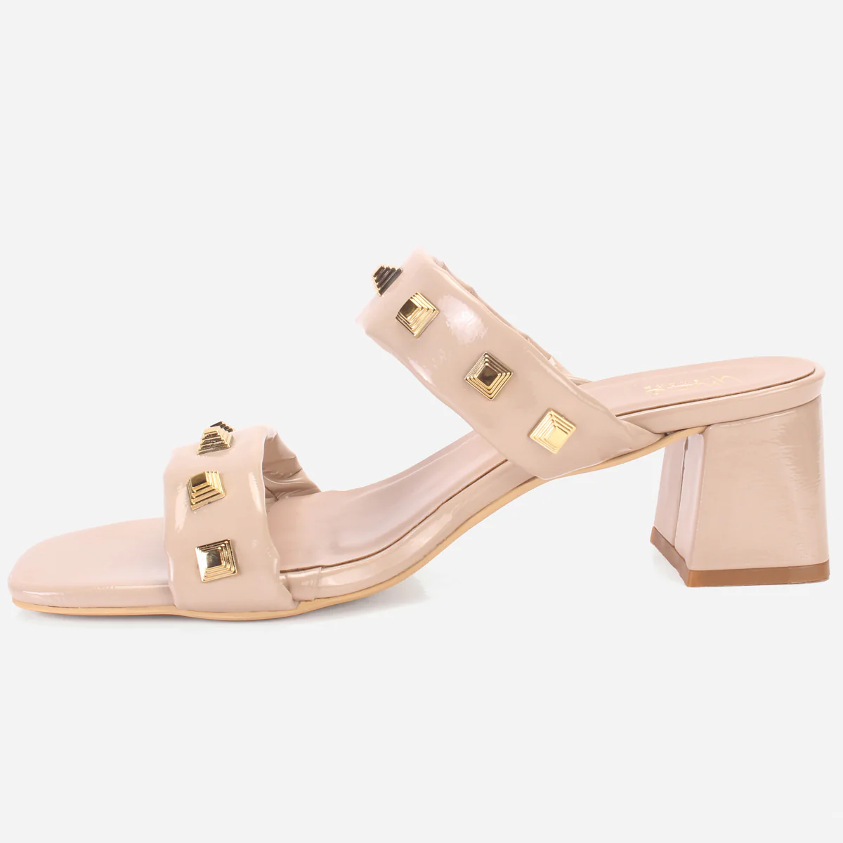 Womens "GALA"Fancy Stud Detailing Sandals - Image 3