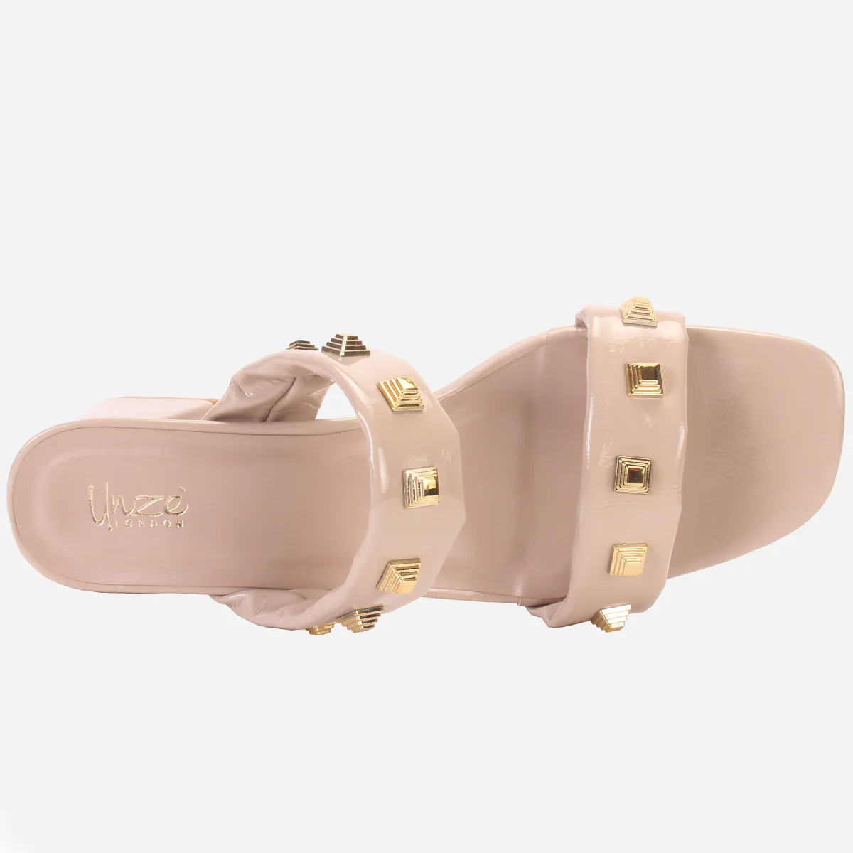 Womens "GALA"Fancy Stud Detailing Sandals - Image 4