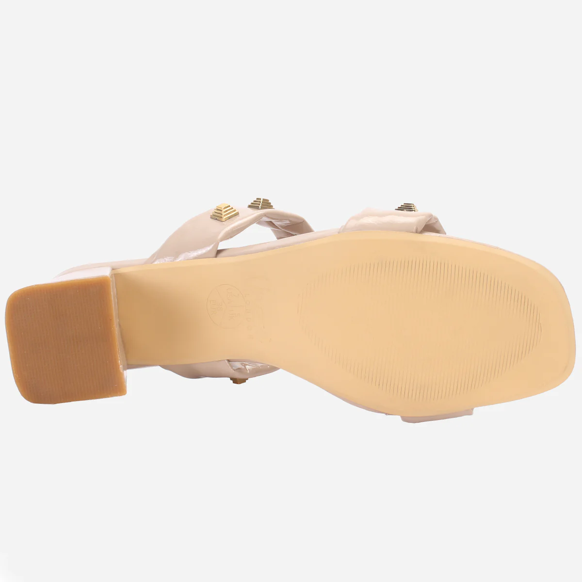 Womens "GALA"Fancy Stud Detailing Sandals - Image 5