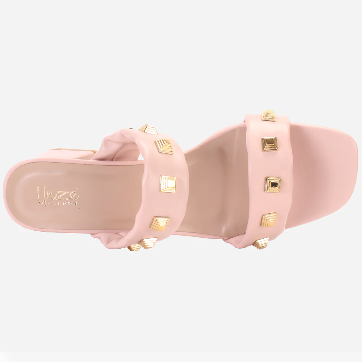 Womens "GALA"Fancy Stud Detailing Sandals - Image 4