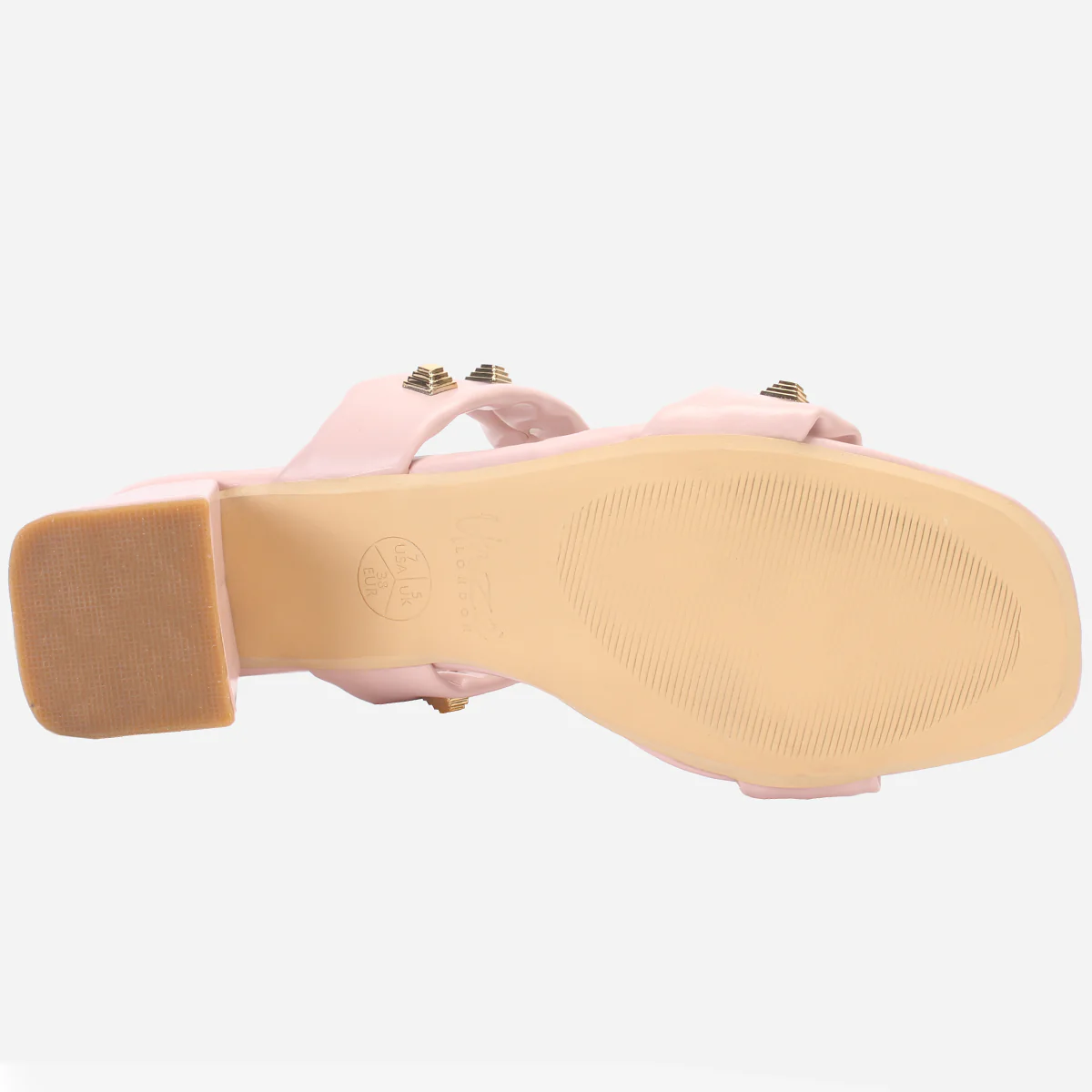 Womens "GALA"Fancy Stud Detailing Sandals - Image 5
