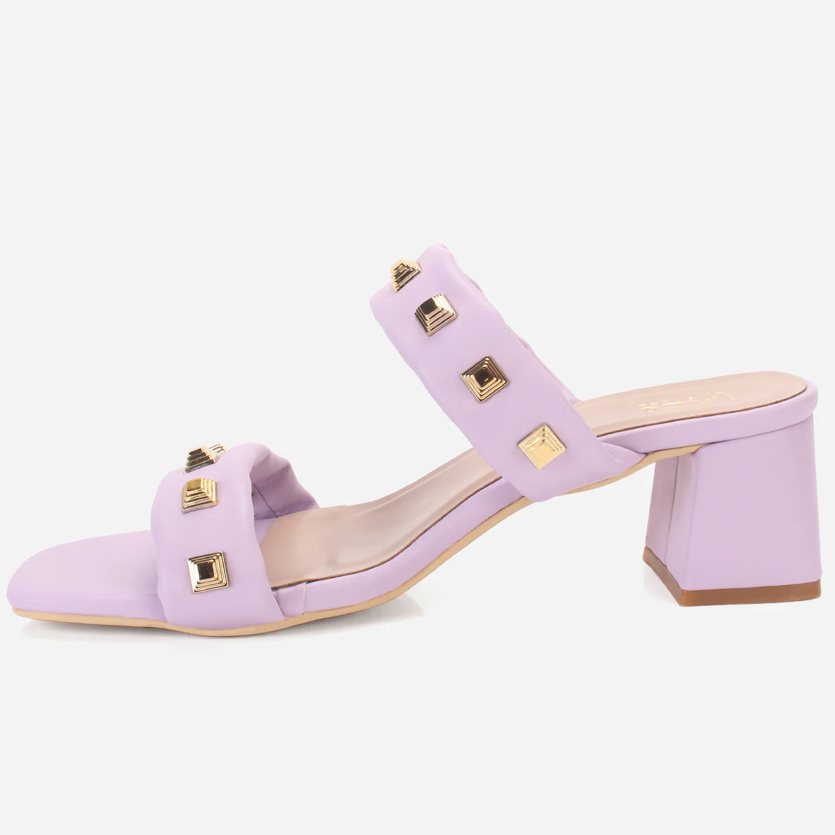 Womens "GALA"Fancy Stud Detailing Sandals - Image 3