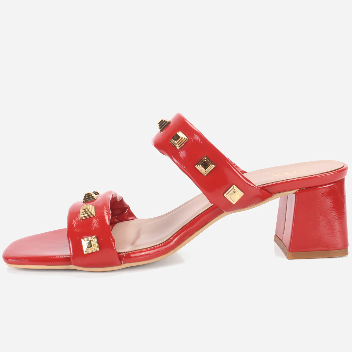 Womens "GALA"Fancy Stud Detailing Sandals - Image 3
