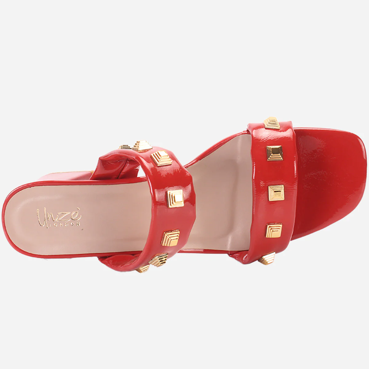 Womens "GALA"Fancy Stud Detailing Sandals - Image 4