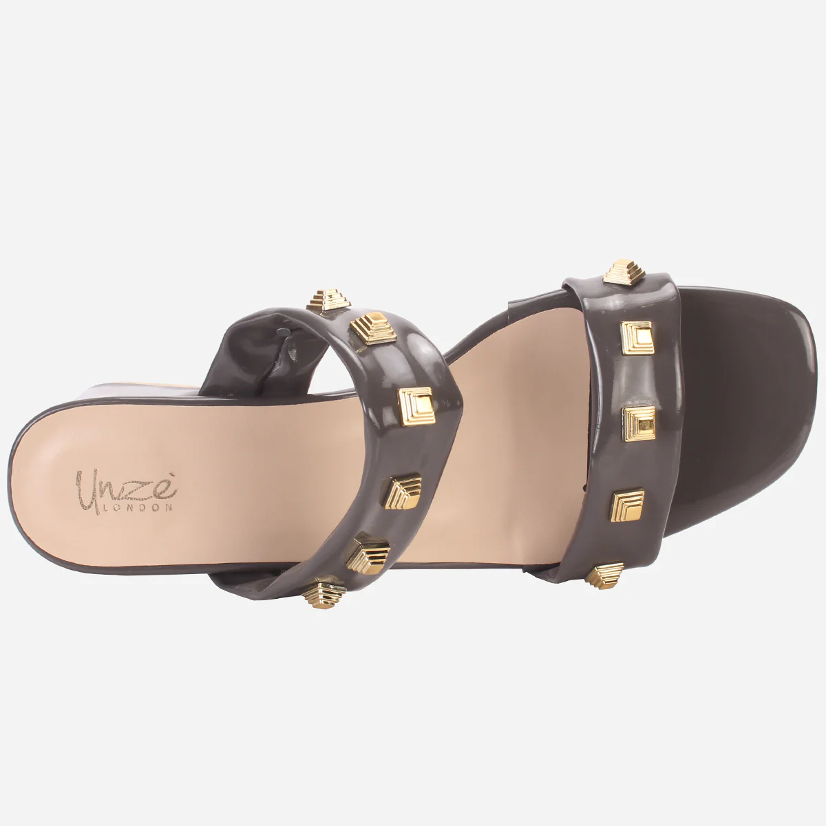 Womens "GALA"Fancy Stud Detailing Sandals - Image 4