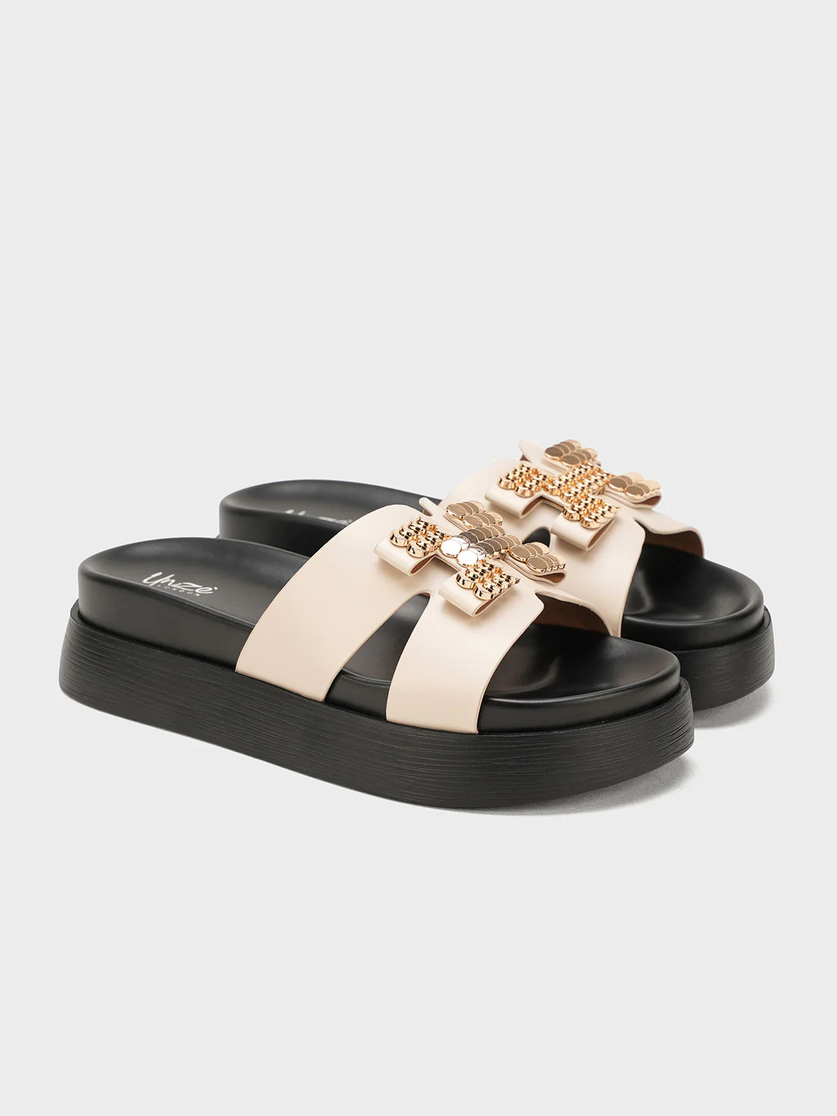 Womens "GALEA" Casual Padded Slippers - Image 2