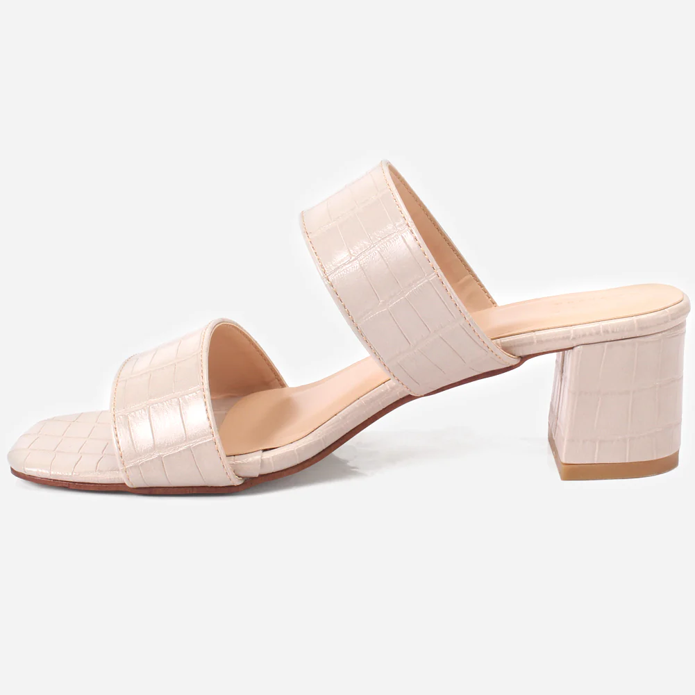 Women's "GEFA" Textured Strappy Slide-In Shoes - Image 3