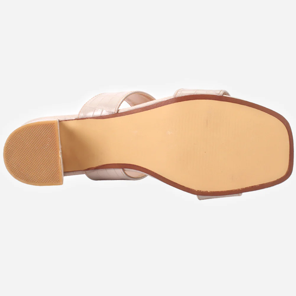 Women's "GEFA" Textured Strappy Slide-In Shoes - Image 5