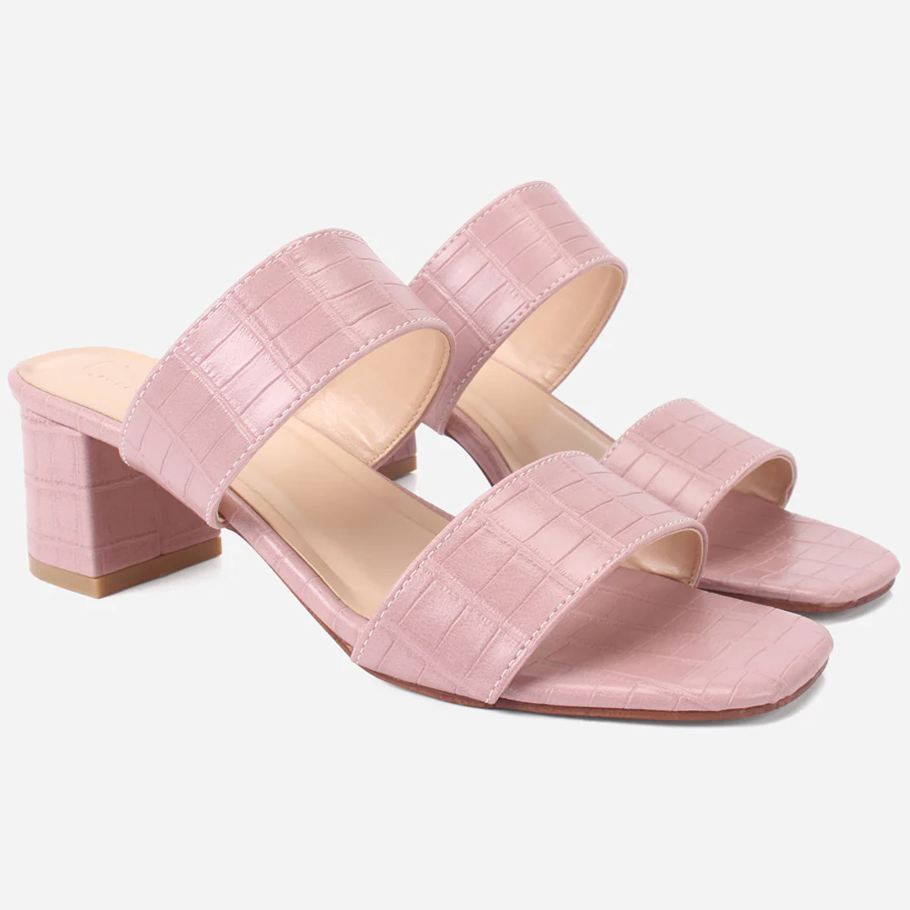 Women's "GEFA" Textured Strappy Slide-In Shoes - Image 2